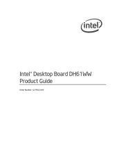 INTEL DH61WW PRODUCT MANUAL Pdf Download .